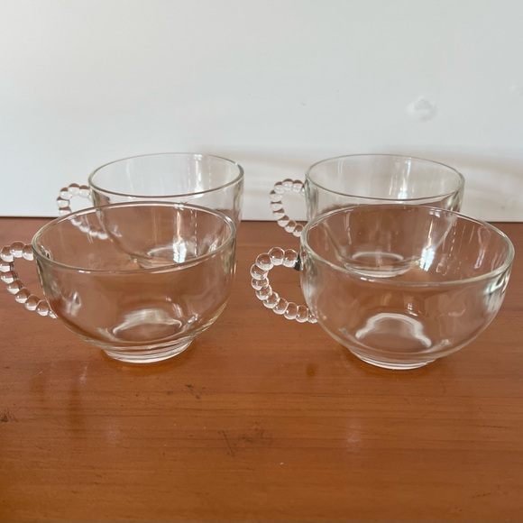 federal glass Other - Vintage Homestead Punch Cups Set of 4 Federal Glass